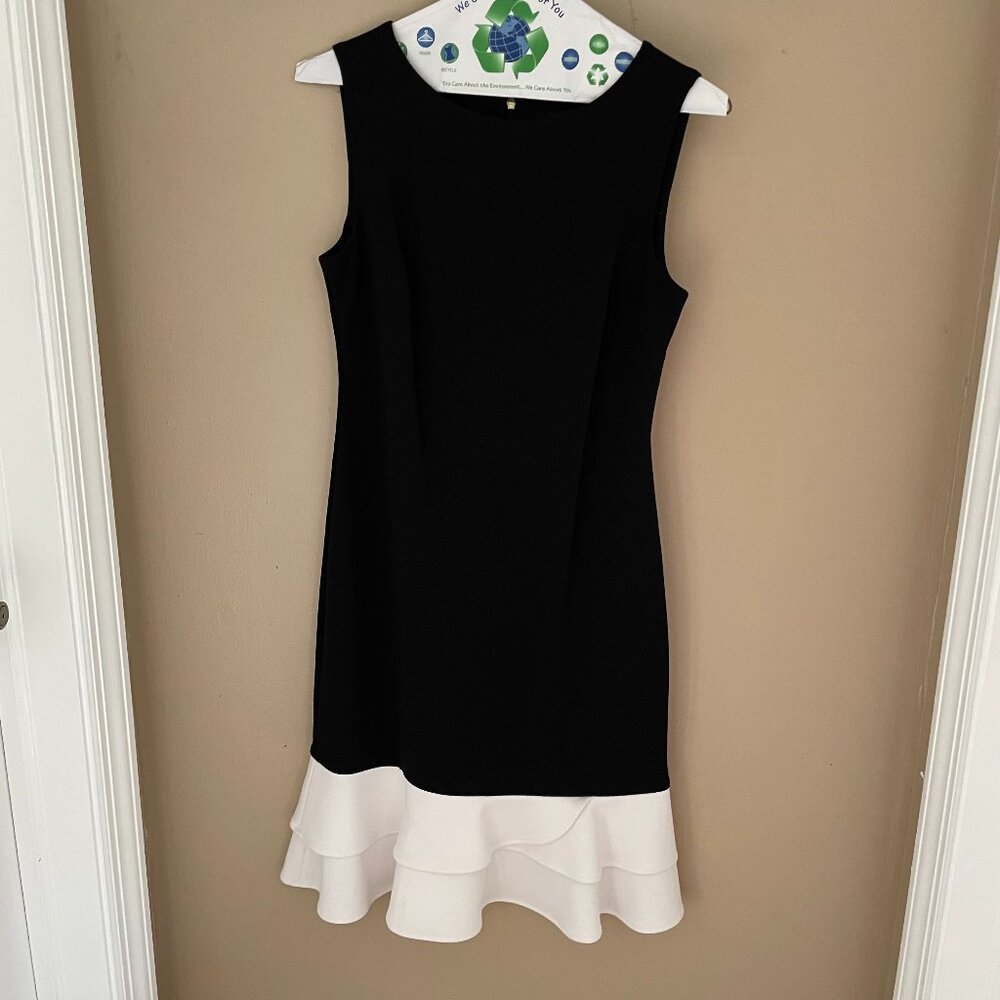 Black DKNY Sleeveless Sheath Dress, Size 2